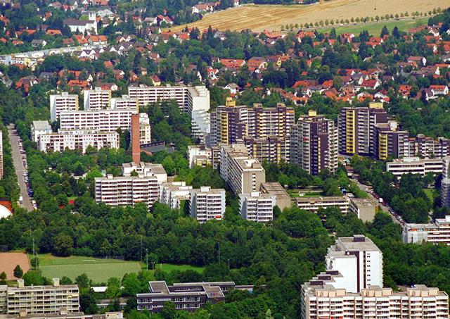 Marx-Zentrum Luftaufnahme